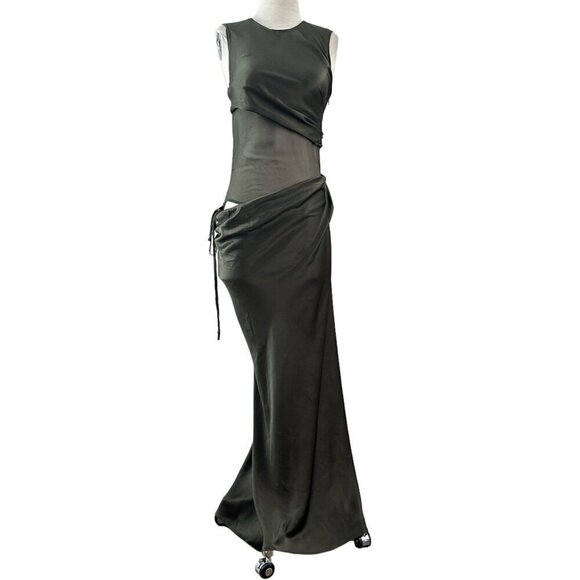 Christopher Esber Olive Maxi Dress - Picture 6 of 16